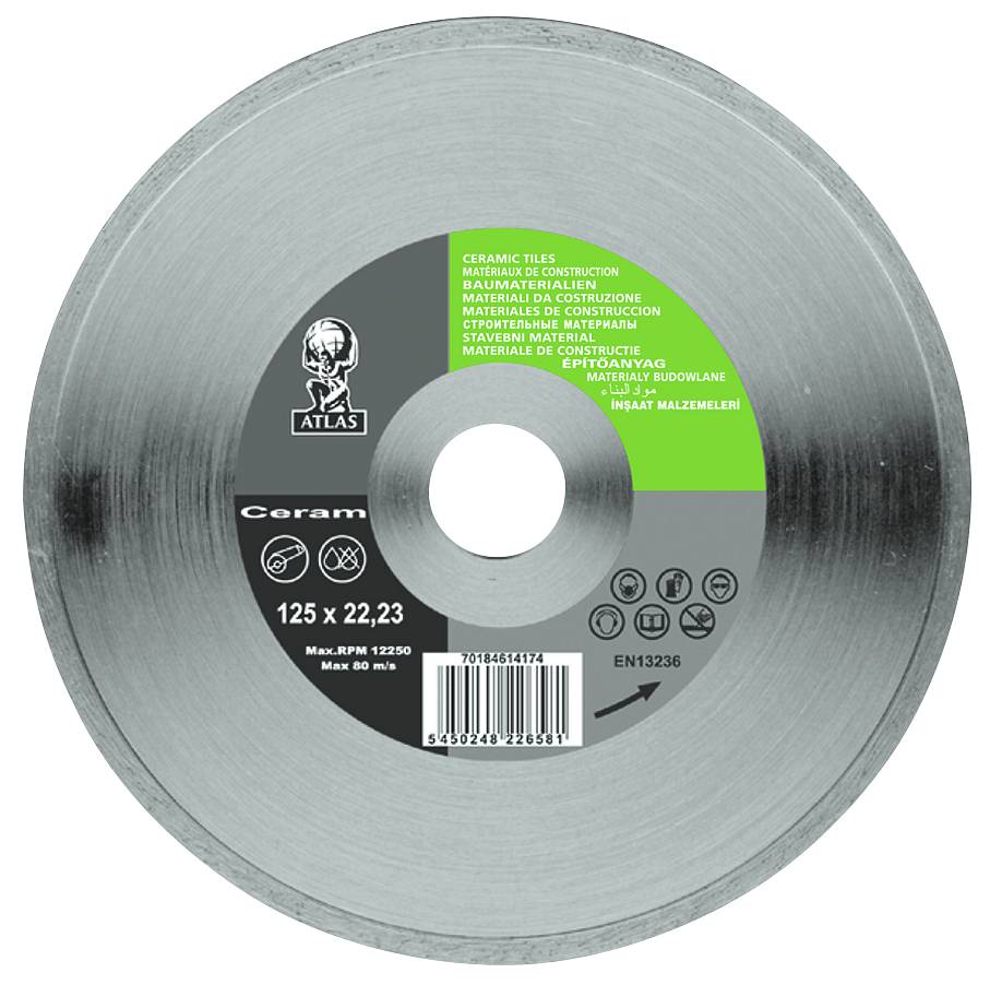 Diamond cut-off blade Norton Atlas Ceramic Tiles
