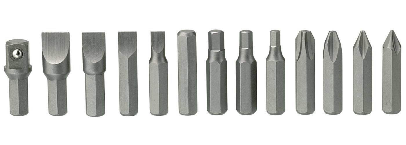 Bit set for impact screwdrivers Teng Tools