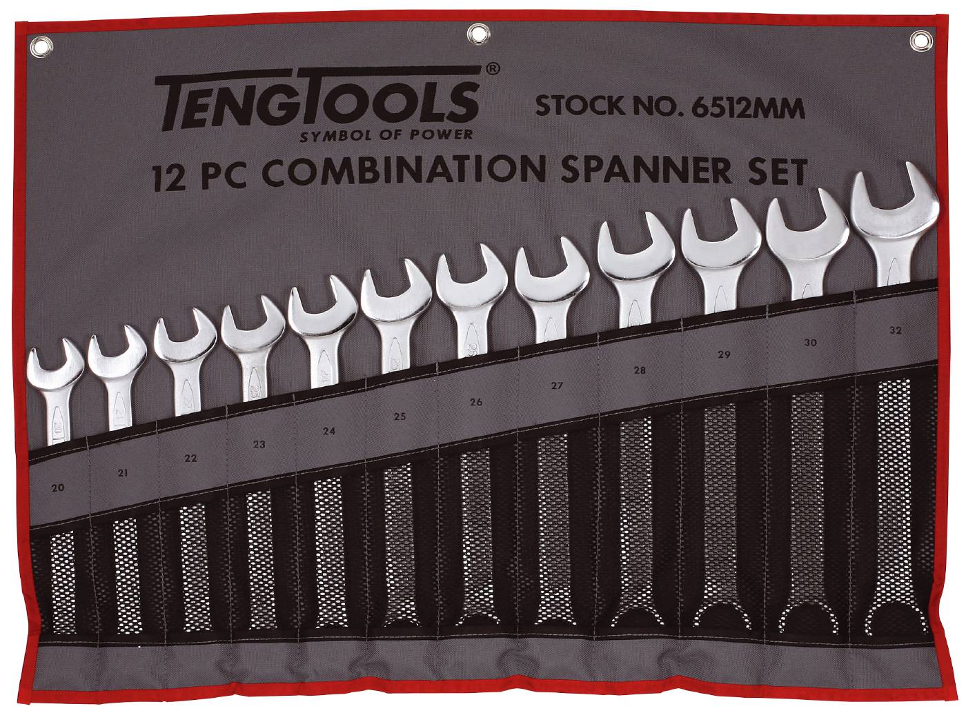 U-ringnyckar i sats Teng Tools 6507JMM / 6509AF