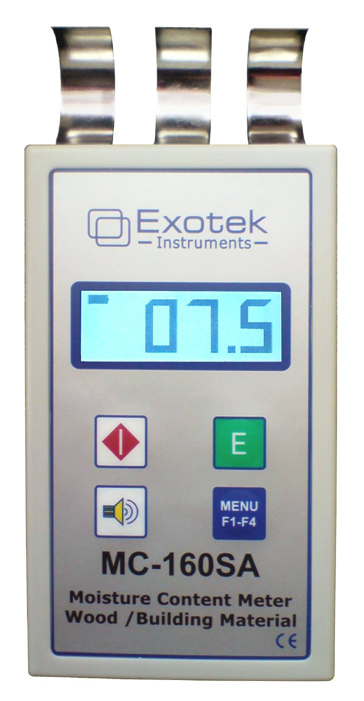 Fuktmätare för trä-, byggmaterial (oförstörande) Exotek MC-380XCA / MC-160SA