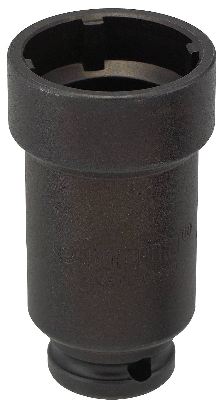 Hylsa för KM-muttrar. Med 1/2" fyrkantsfäste. Momento 4-KM