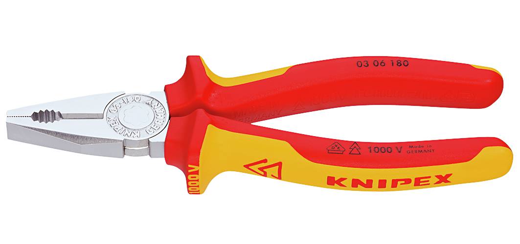 Combination pliers 1000-volt. Knipex 0306