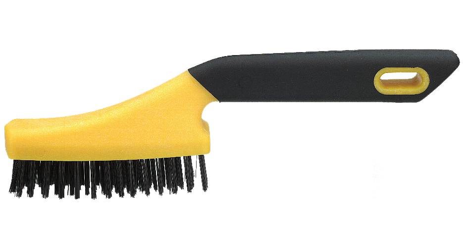 Scratch brush, steel wire ergonomic Osborn