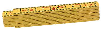 Folding rule (meter rule) G 59-1-10 of plastic Hultafors